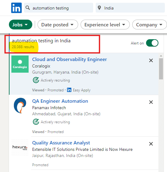 Automation Testing Jobs in India - STAD Solution