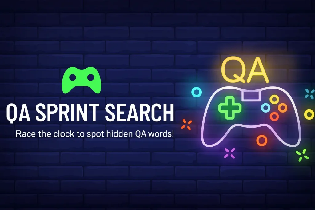 QA Sprint Game - Software Testing Games