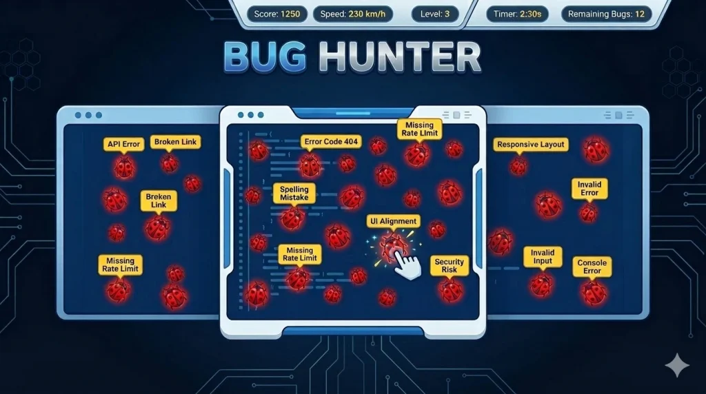 Bug Hunter - Software Testing Games