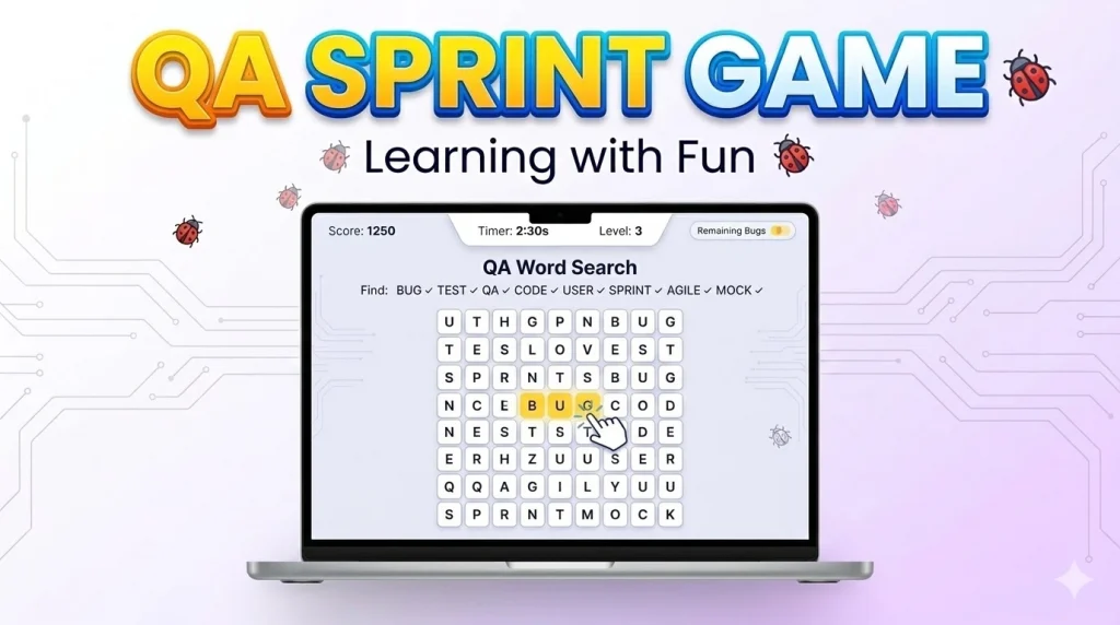 QA Sprint Game - Software Testing Games